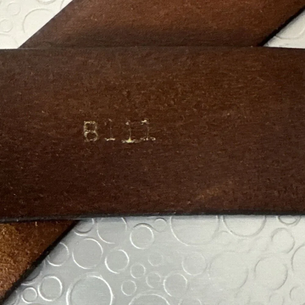Don Hume B111 Stiffened Leather Duty Security Uniform Belt 40 Tactical CCW EDC